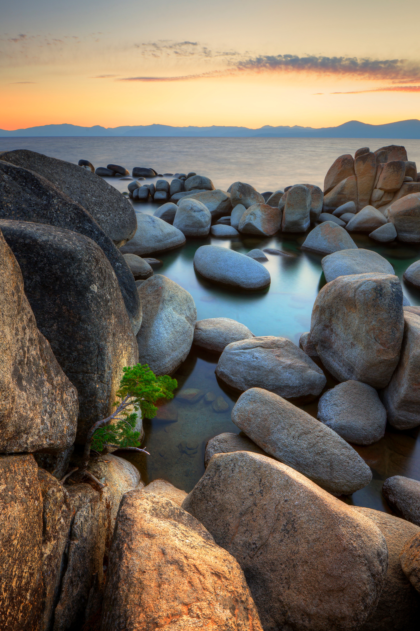 Lake Tahoe at Sunset